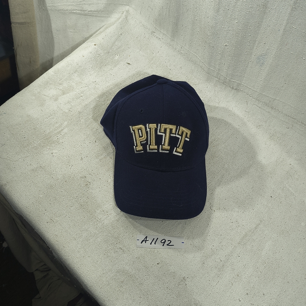 Pittsburgh Panthers Top of the World NCAA Navy Cap with Gold PITT Logo Size L/XL